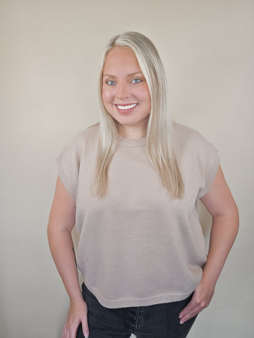 Buttery Soft- Vanilla Sweater Vest