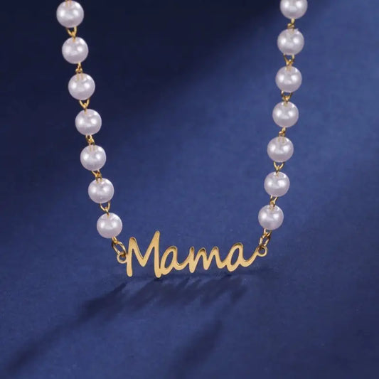 Pearls of Love Mama Necklace