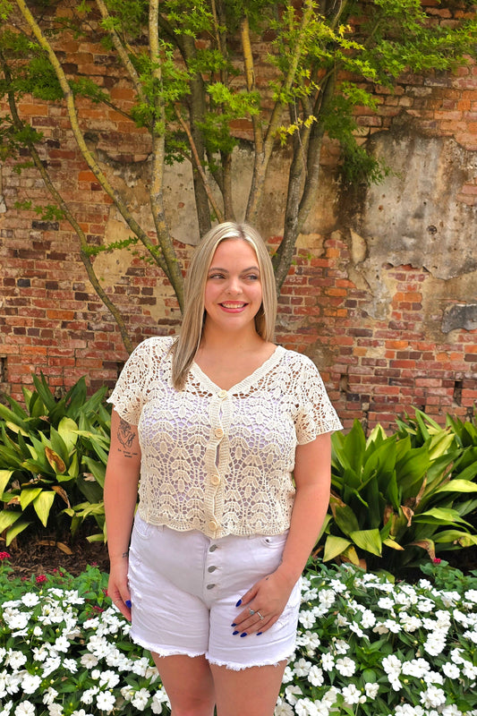 Everly Crochet Cardigan