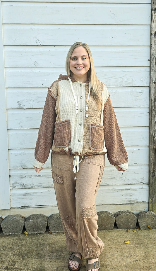 Mocha Boho Joggers