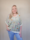 Flower Fields Crochet Top