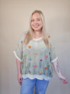 Flower Fields Crochet Top
