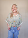 Flower Fields Crochet Top