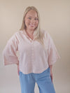Oatmeal Pink Cardigan
