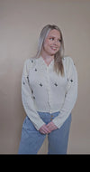 Rosette Reverie Cardigan