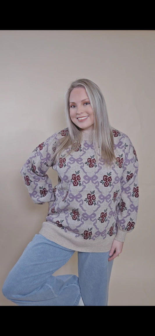 Vintage Cottage Sweater