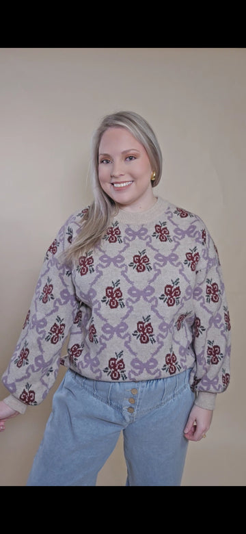Vintage Cottage Sweater