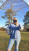 Bell Floral Sleeve Top