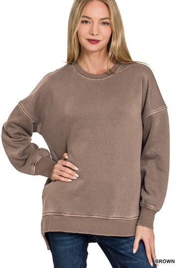 Chocolate Sweatshirt- with pockets