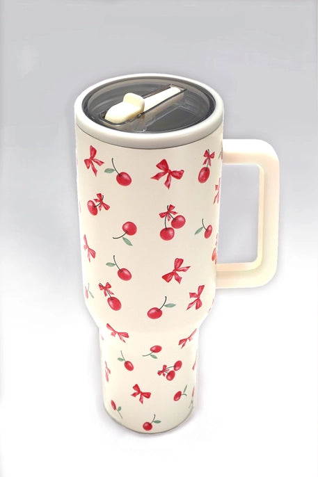 Cherry & Bow Tumbler