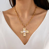 Chunky Cross Necklace