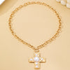 Chunky Cross Necklace
