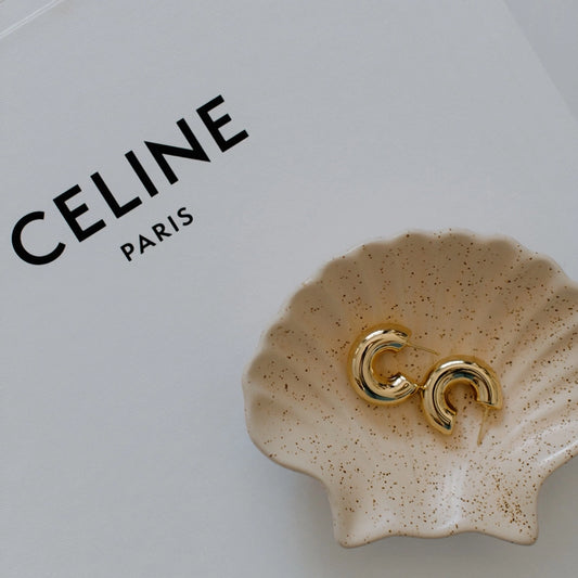 Collin Chunky Hoop Earrings