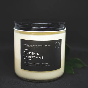 Dicken's Christmas Candle