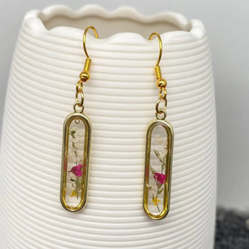Dried Floral Earrings