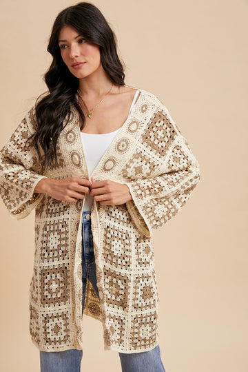 Sahara Crochet Cardigan