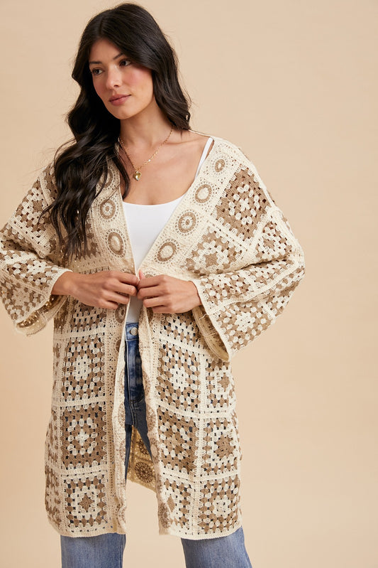 Sahara Crochet Cardigan