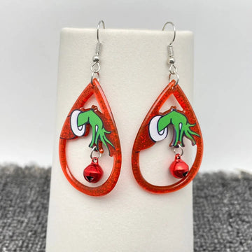 Grinchy Earrings