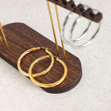 Golden Hour Hoop Earrings