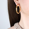 Golden Hour Hoop Earrings