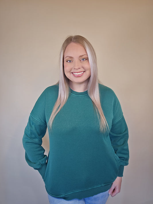 Evergreen Sweatshirt- with pockets