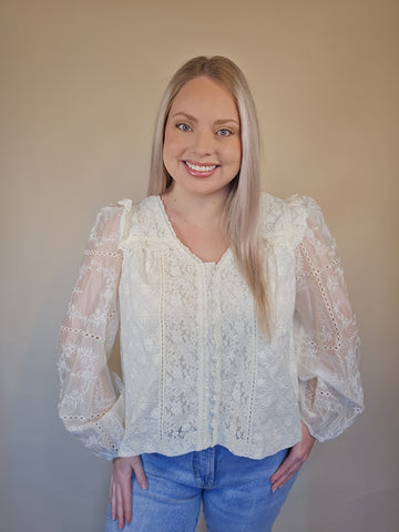 Actually Romantic Blouse