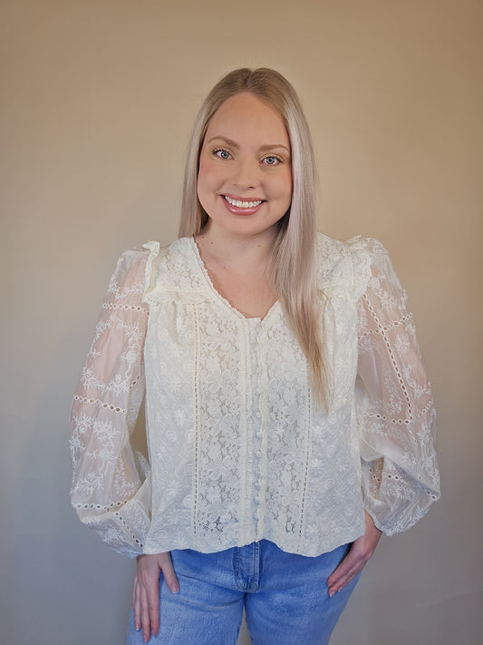 Actually Romantic Blouse