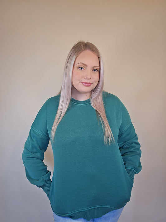 Evergreen Sweatshirt- with pockets