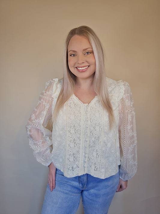 Actually Romantic Blouse