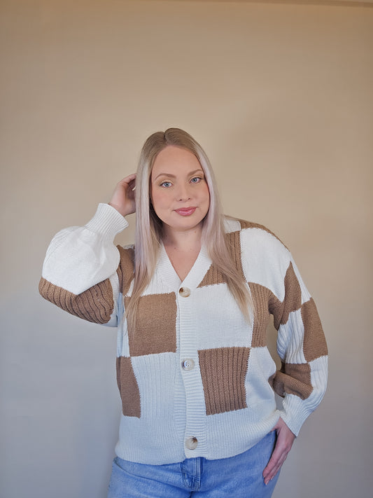 Coffee Shop Cardigan