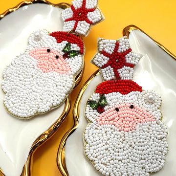 Santa Earrings