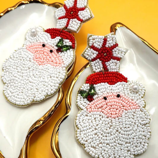 Santa Earrings