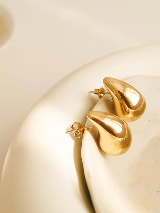 Brielle Huggie Droplet Earring