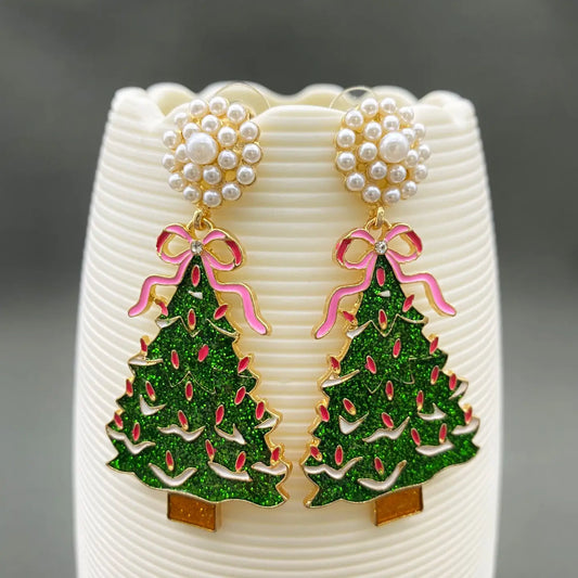 Christmas Tree Earrings
