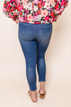 Darcy Denim Capri Skinny High Waisted Jeans