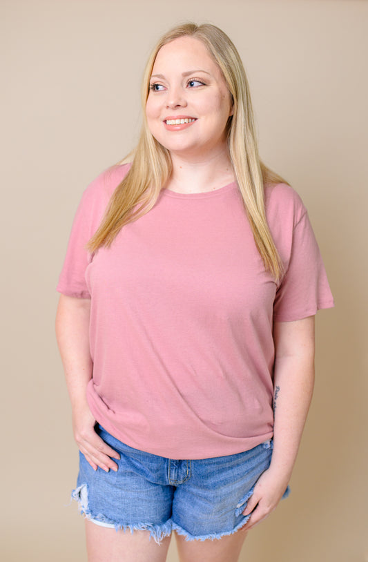 Pop of Color Tees Basic Tshirt