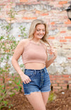 Natalie KanCan Denim Shorts