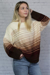 Snowy Days Knit Sweater Oversized